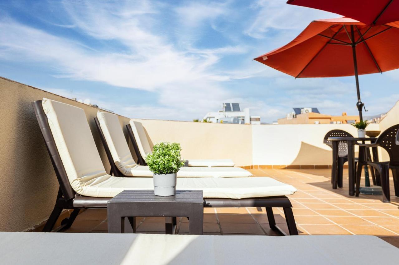 Holidays2Malaga Montesa 700M From The Beach Rooftop Terrace Exteriör bild